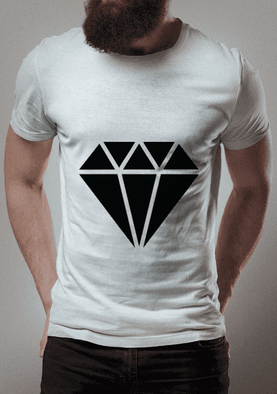 Estampa De Diamante