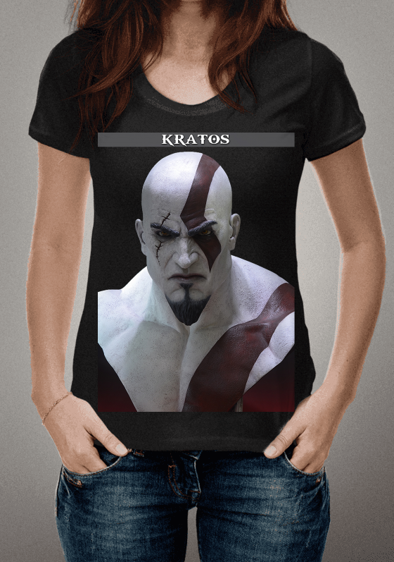 Nome do produto  Estampa do KRATOS