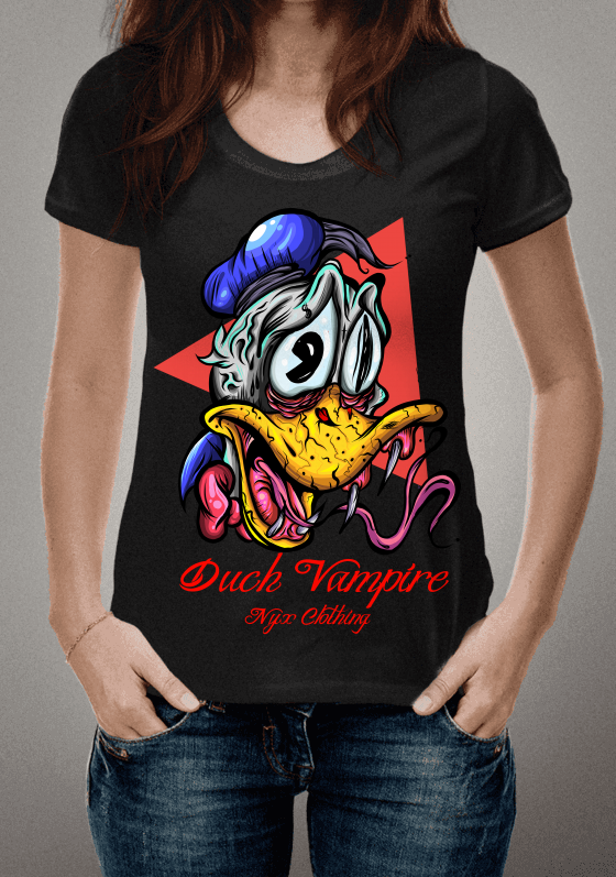 Nome do produto  Estampa Duck Vampire