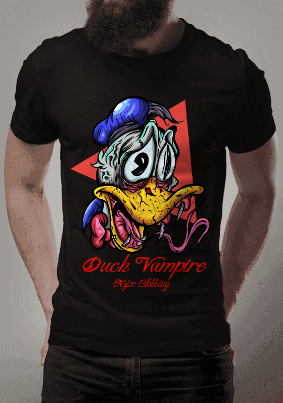 Nome do produto  Estampa Duck Vampire