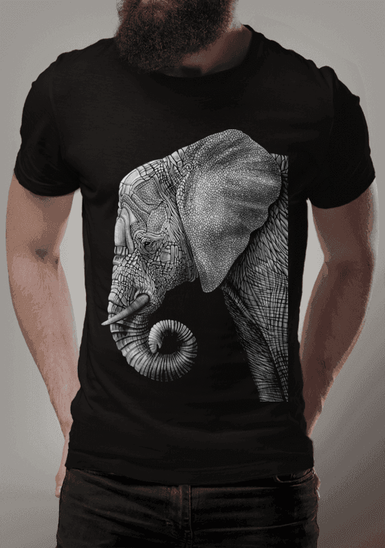 Nome do produto  Estampa Elefante