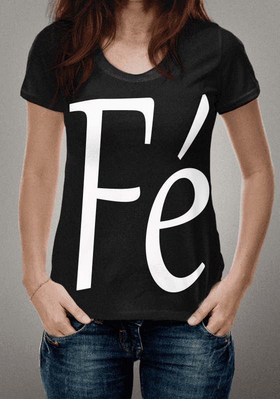 Nome do produto: Estampa fé