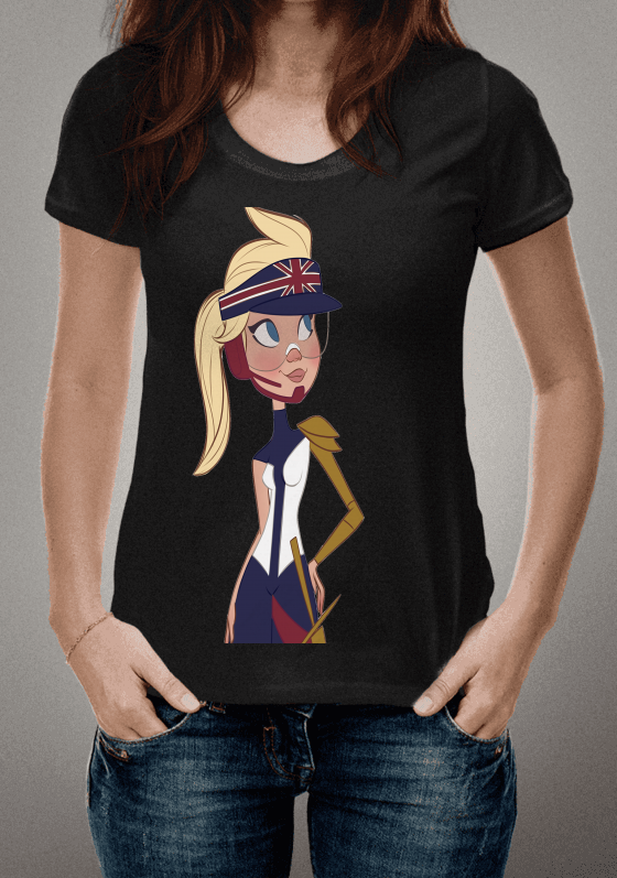 Estampa feminina