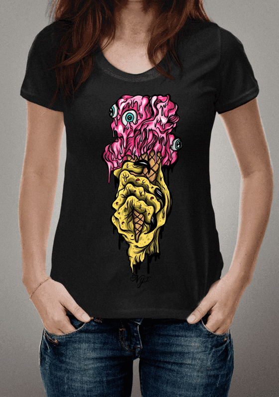 Nome do produto  Estampa Horrow