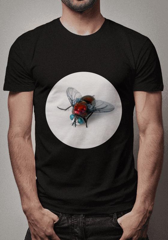 Nome do produto  Estampa mosca vermelha 