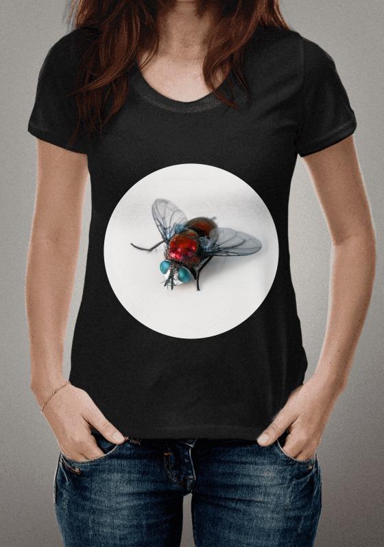 Nome do produto  Estampa mosca vermelha 