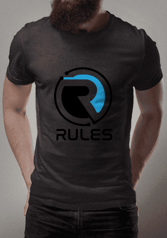 Nome do produto  ESTAMPA RULES OFICIAL