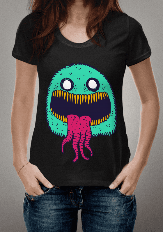 Nome do produto  Estampa Série Monstros