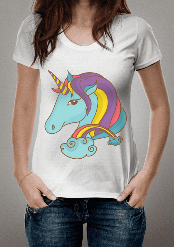 Nome do produto  Estampa Unicórnio