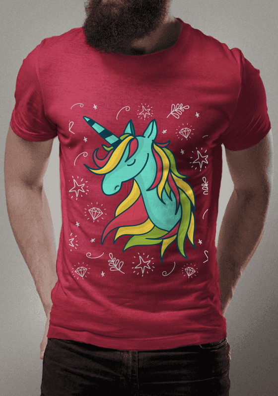 Nome do produto  Estampa Unicórnio