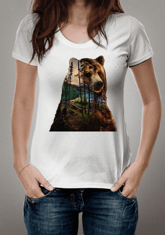 Nome do produto  Estampa Urso