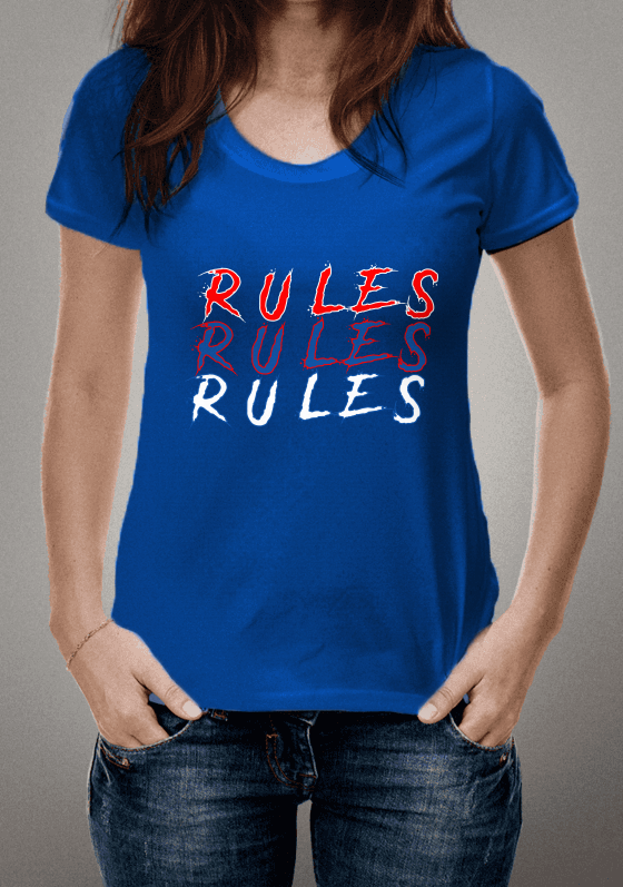 Nome do produto  ESTAMPAS RULES 3