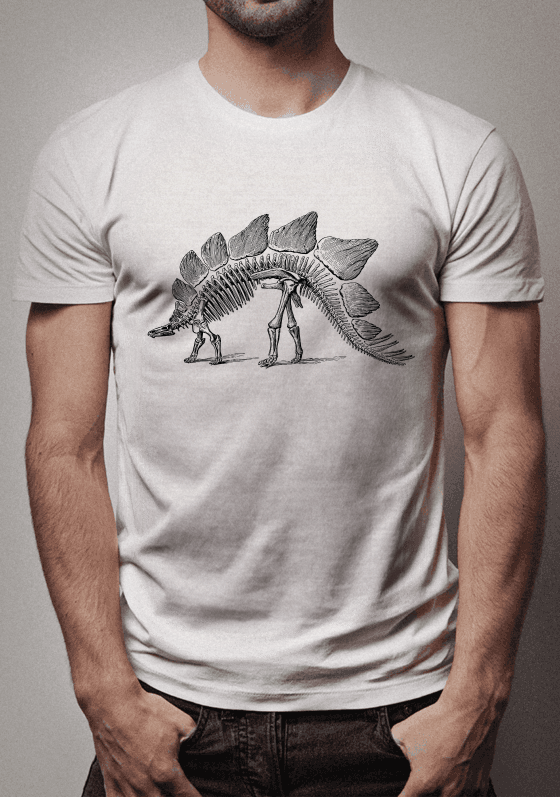 Nome do produto  Estegossauro fossilizado 