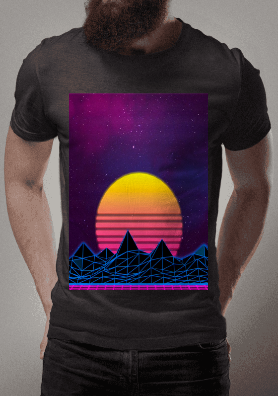 Nome do produto  Estilo Vaporwave