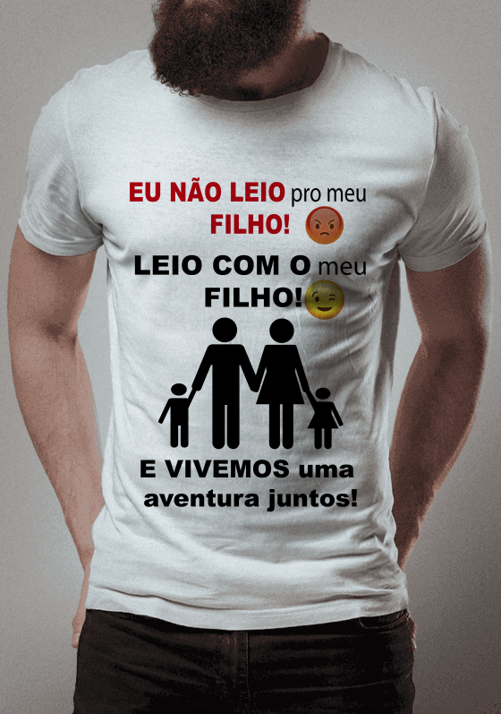 Nome do produto  Estimule a leitura do seu filho(a), junto com você e a aventura está apenas começando!