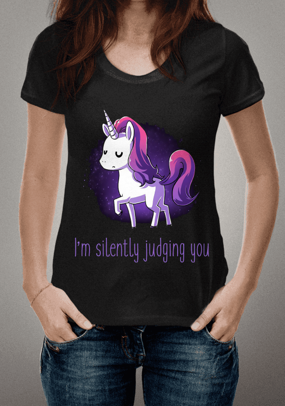 Nome do produto  estou silenciosamente julgando você