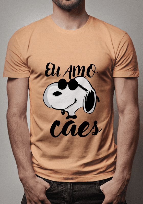 Eu amo caes - eu amo cachorros - eu amo cães Nome do produto  Eu amo caes - eu amo cachorros - eu amo cães