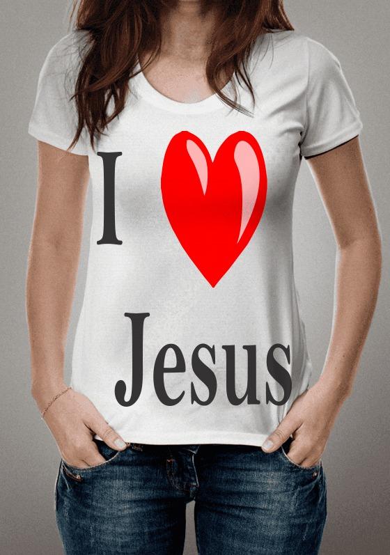 Nome do produto  Eu amo Jesus