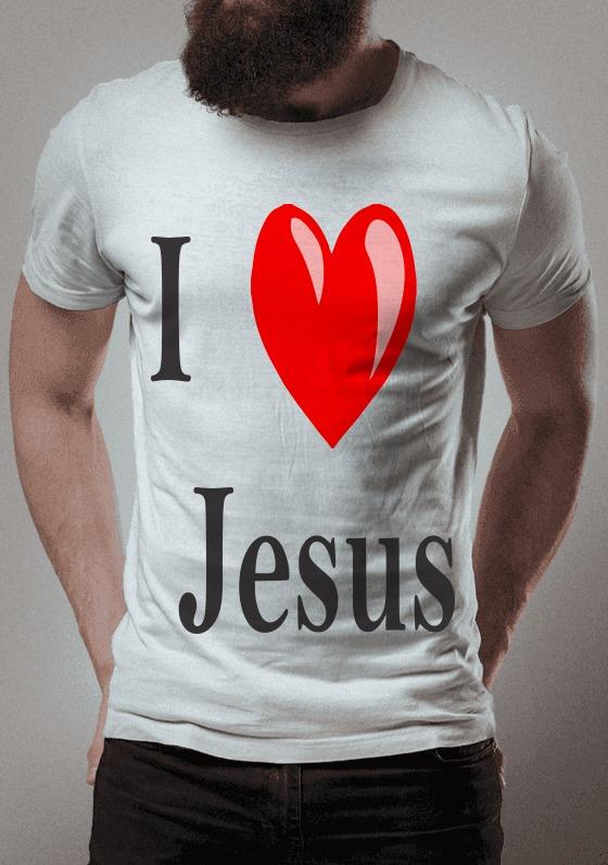 Nome do produto: Eu amo Jesus