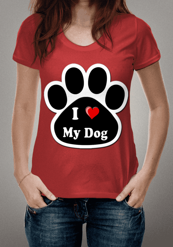 Eu amo meu cão