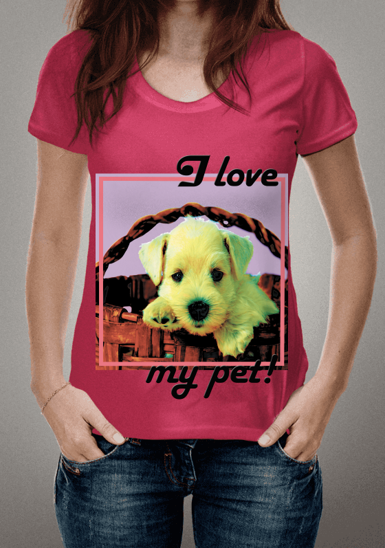 Nome do produto  Eu amo meu pet