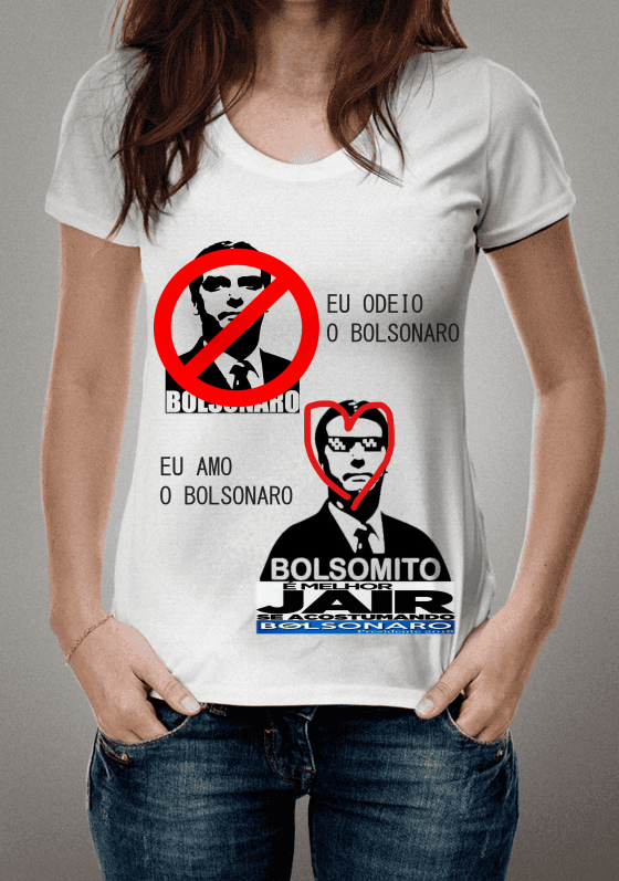 Nome do produto  eu amodeio bosnaro