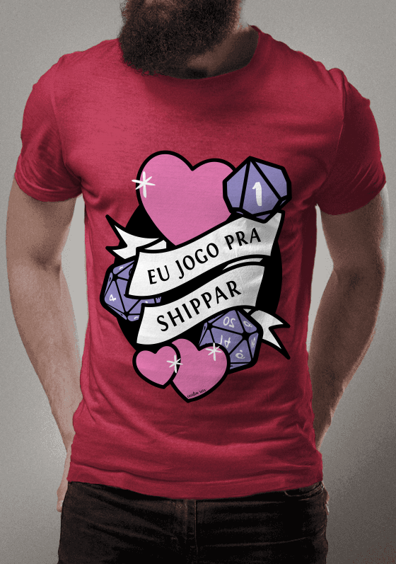 Nome do produto  Eu jogo pra shippar