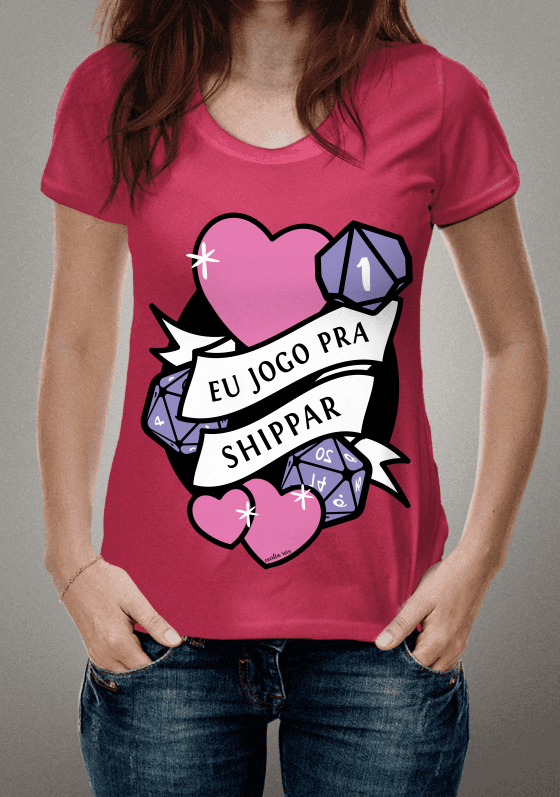 Nome do produto  Eu jogo pra shippar