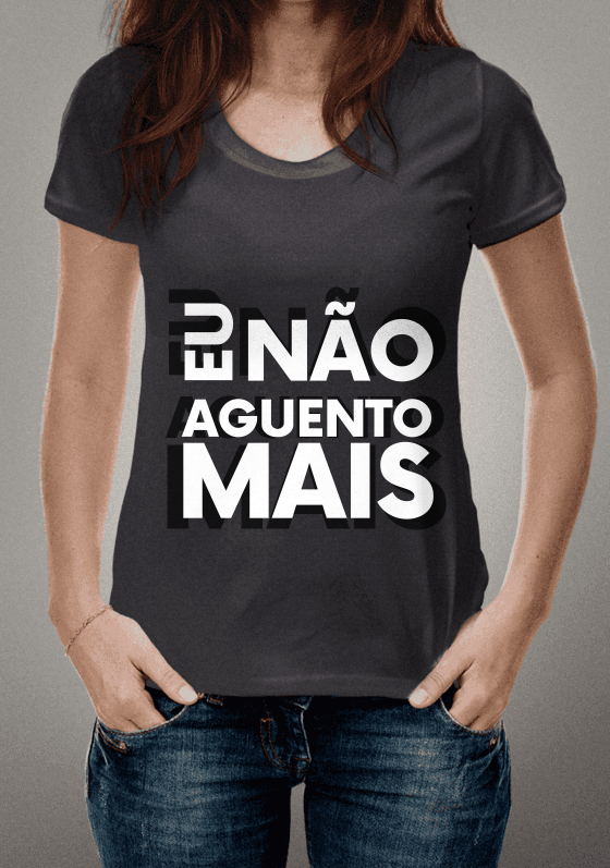 Nome do produto  Eu não aguento mais 