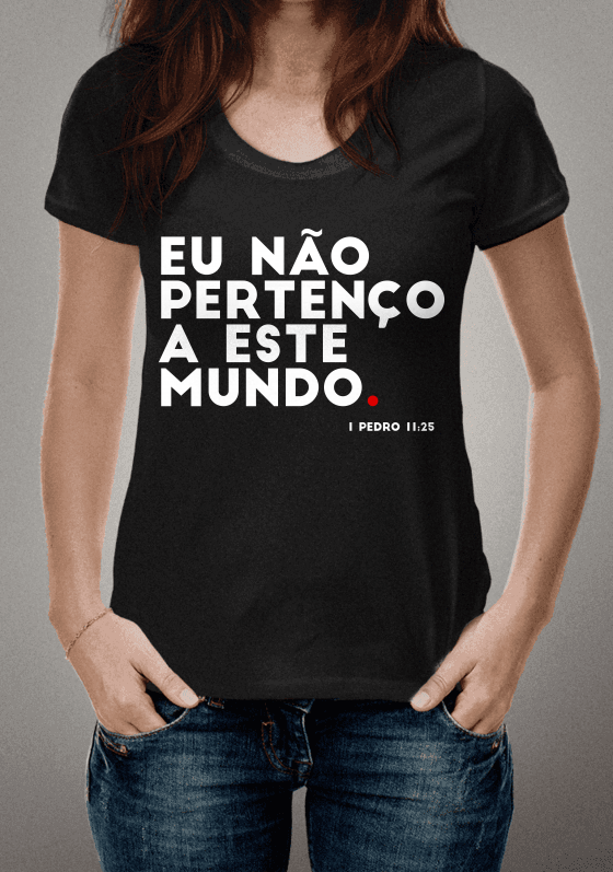 Nome do produto  EU NÃO PERTENÇO A ESTE MUNDO