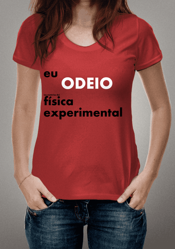 Nome do produto: Eu odeio física experimental