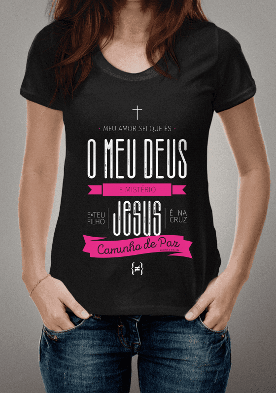 Nome do produto  Eu olhei o meu dia - feminina