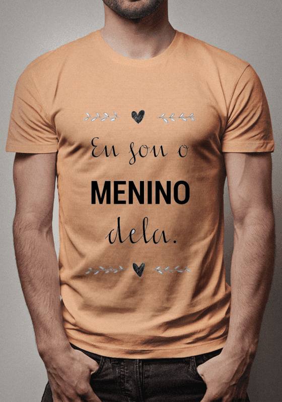 Nome do produto  EU SOU O MENINO DELA