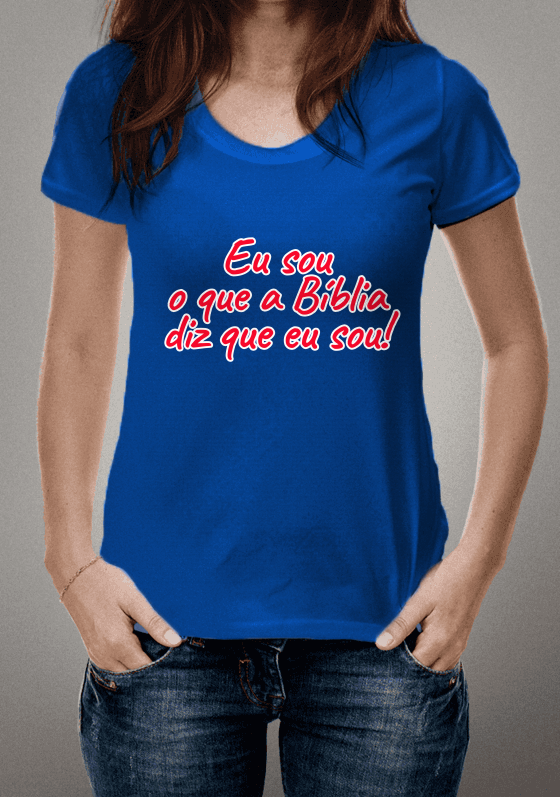 Nome do produto  Eu sou o que a Bíblia diz que eu sou