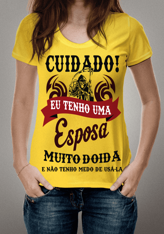 Nome do produto  Eu tenho uma esposa muito louca
