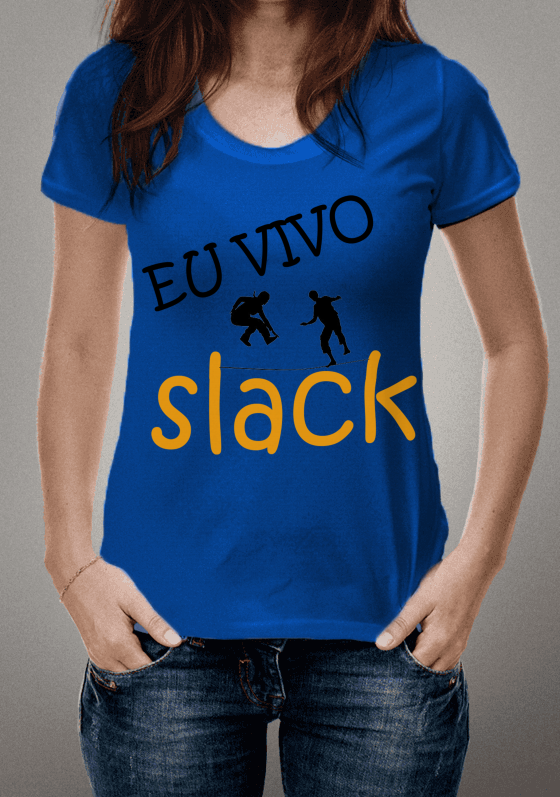 Nome do produto  Eu Vivo Slack - SlackLine Brasil