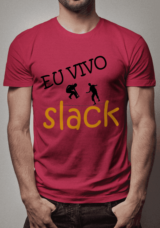 Nome do produto  Eu Vivo Slack - SlackLine Brasil