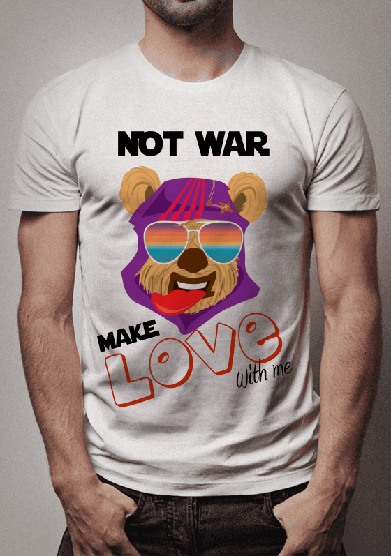 Nome do produto  FAÇA AMOR NÃO FAÇA GUERRA