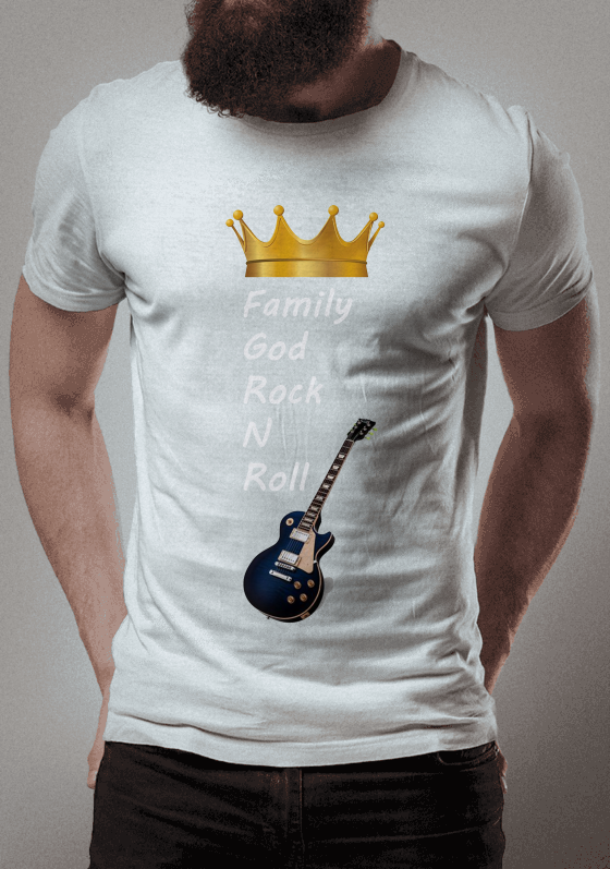 Nome do produto  Família, Deus e Rock n Roll