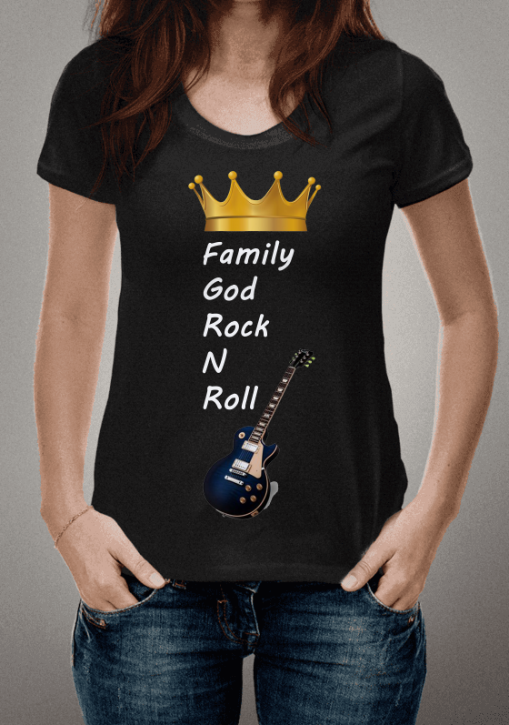 Nome do produto  Família, Deus e Rock n Roll