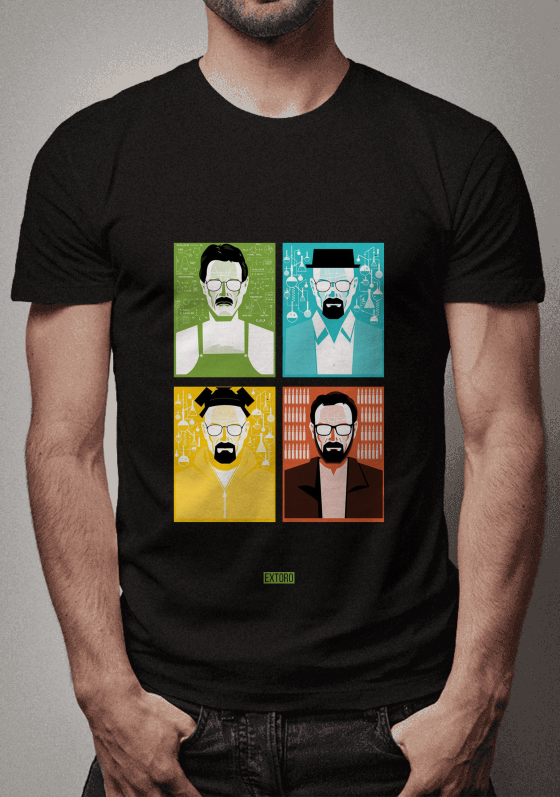 Nome do produto  Fases Walter White - Breaking Bad