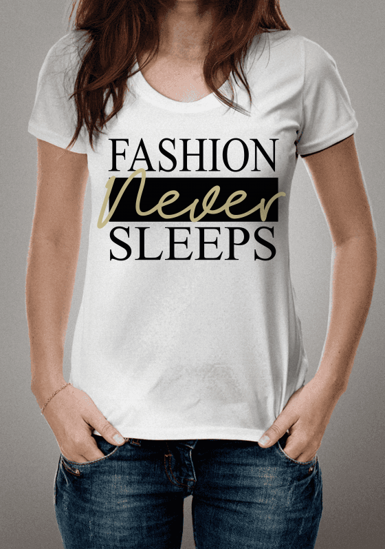Fashion never sleep