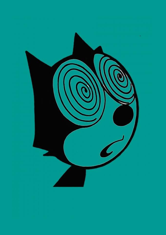 T-Shirt Estonada Felix the cat em 144 LOCF bando