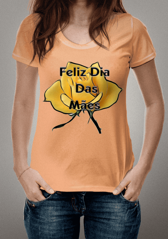 Nome do produto  Feliz dia das mães com flor