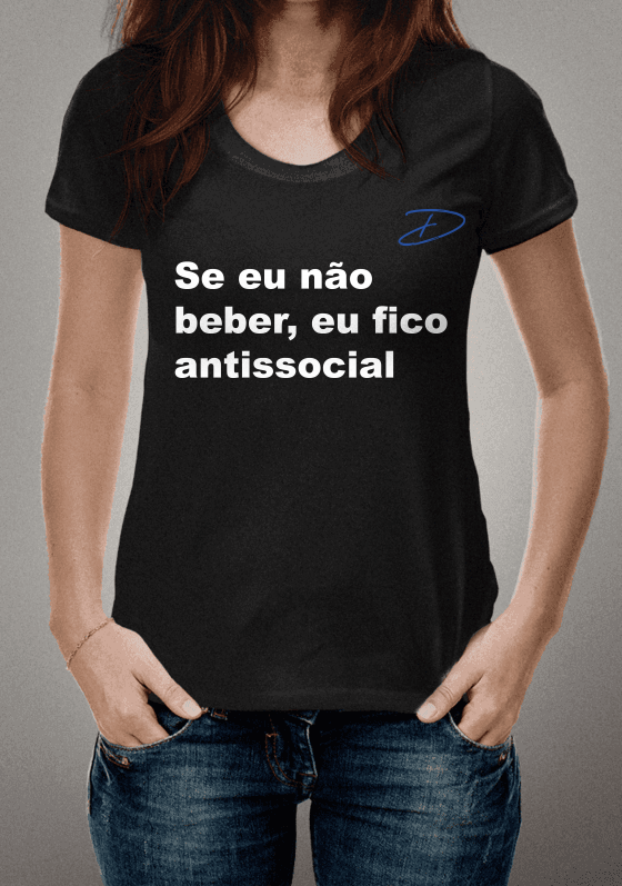 Fico Antissocial (Preta)
