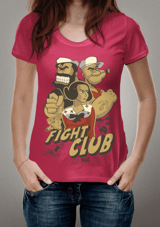 Nome do produto  Fight club retro