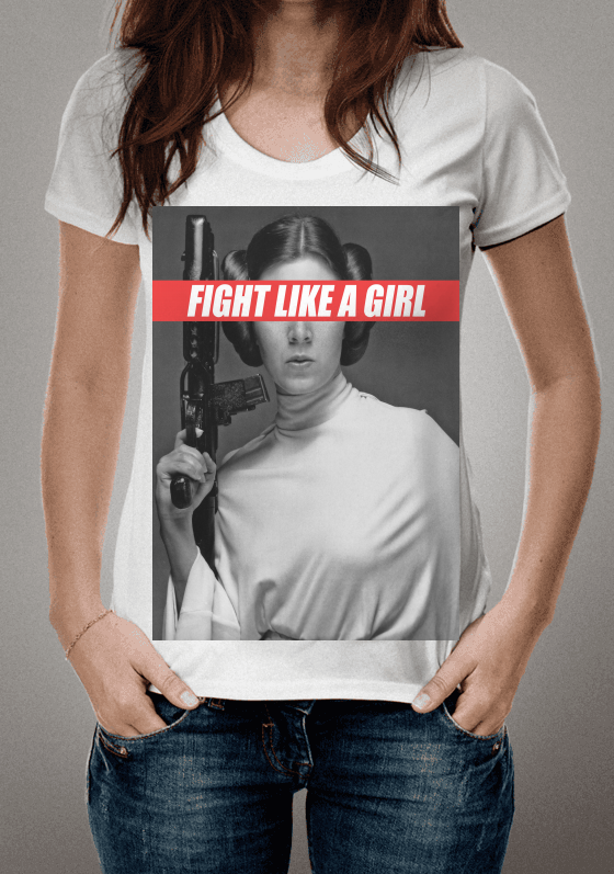 Nome do produto: Fight like a girl