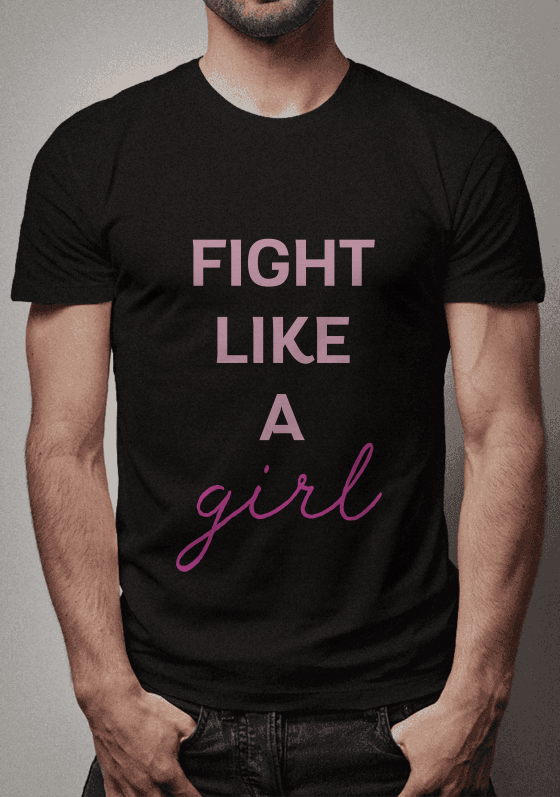 Nome do produto  Fight like a Girl