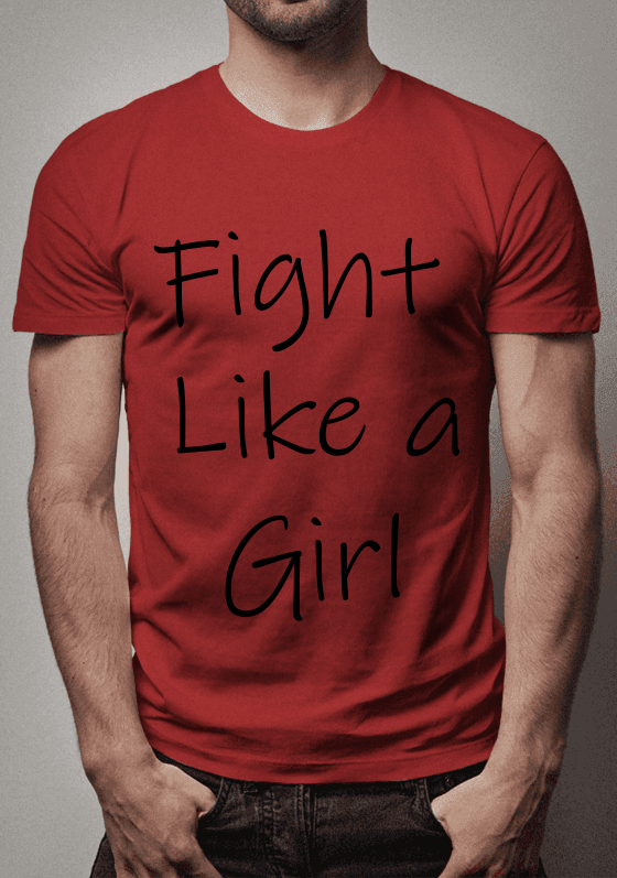 Nome do produto  Fight Like a Girl