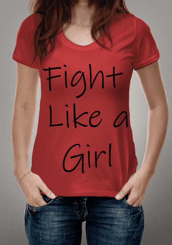 Nome do produto  Fight Like a Girl